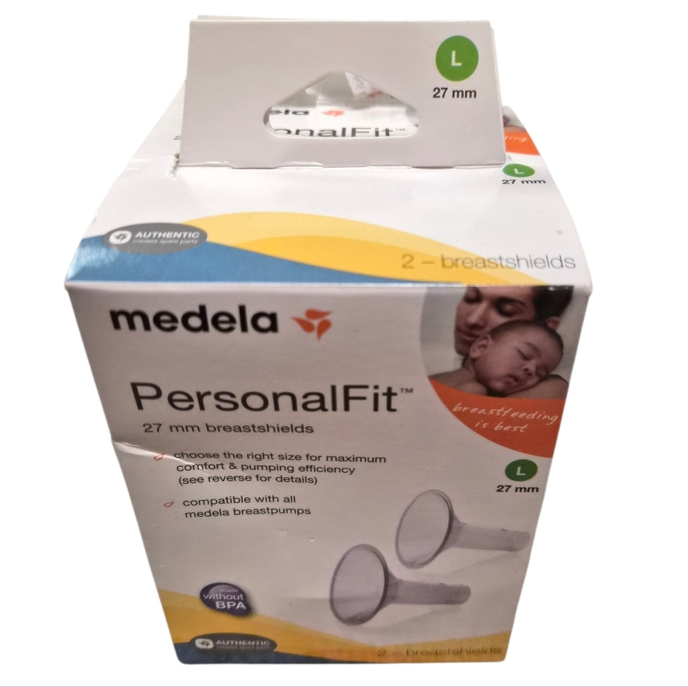 Medela PersonalFit 27mm Breastshields – 2 Pack – Large